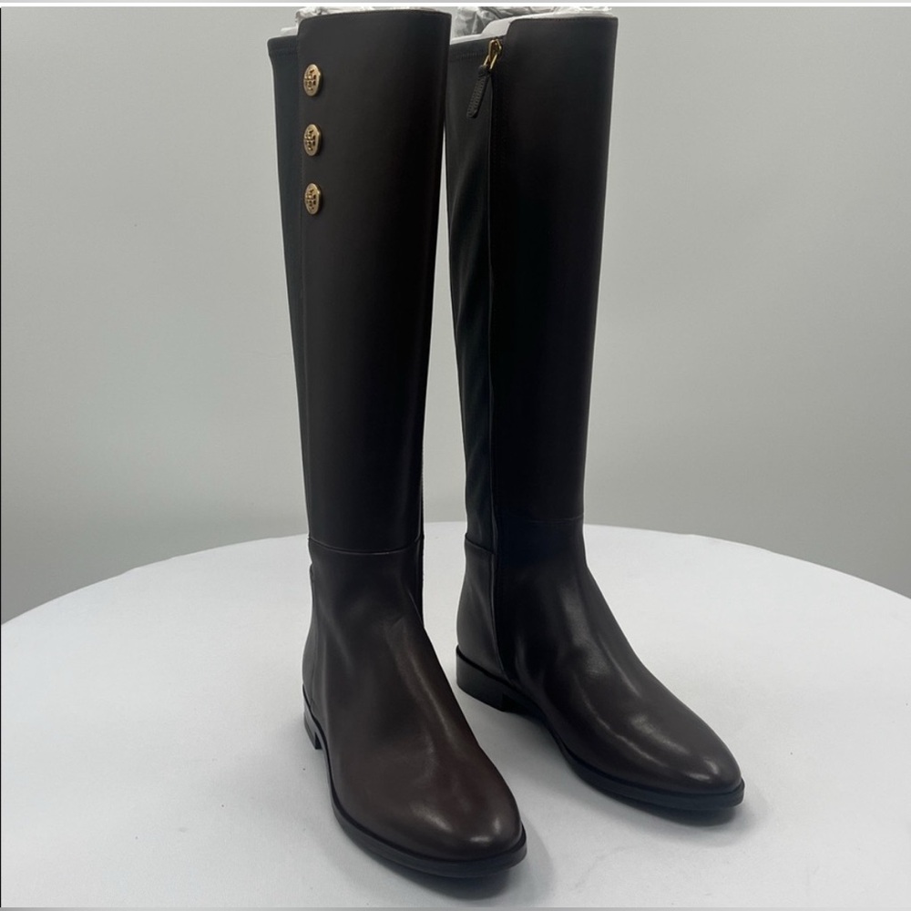 Tory Burch Brown Heeled Boots
